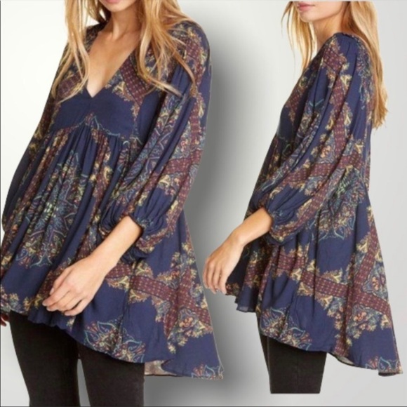 Mae Top Kaleidoscope Paisley Combo main image 0